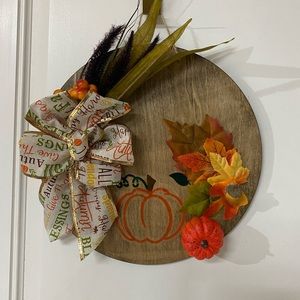 Fall Harvest Door Sign